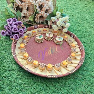 Vediki's Decorative Pujan Thali – Article VED#006 (2)